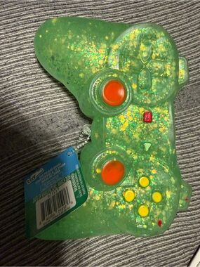 Green Squeezy game controller squishy